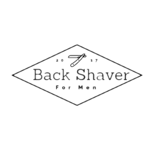 transparent back shaver for men logo