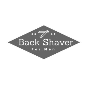 transparent logo back shaver for men