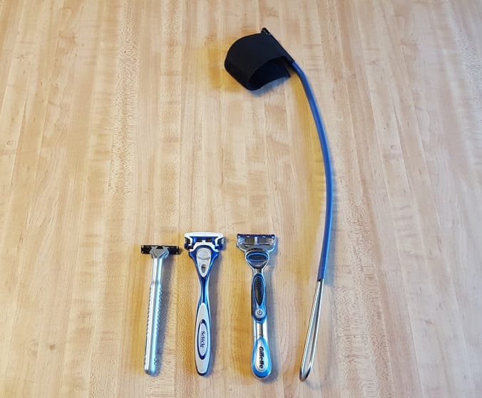 3 razors and ultraflexx razor extension