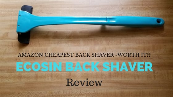 ecosin back shaver review