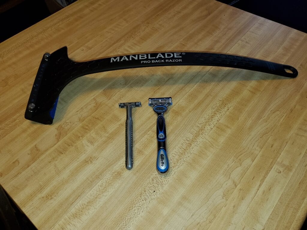 manblade size comparison