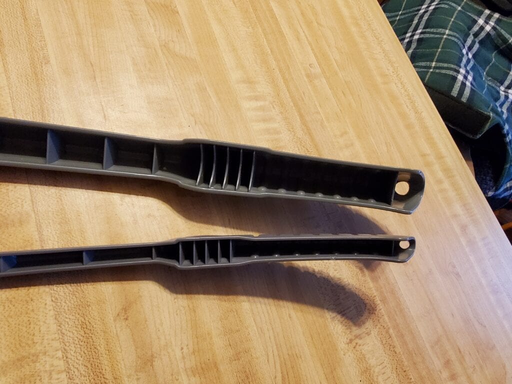 underside of bro shaver handles