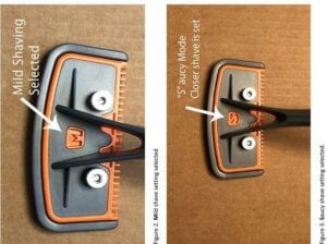 settings for bro shaver 2.2 saucy