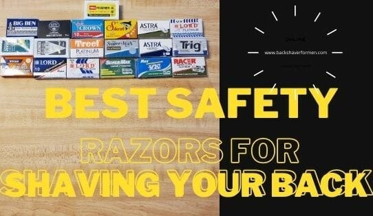 safety razors in little packs