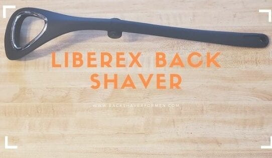 liberex back shaver on wood