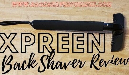 black xpreen back shaver