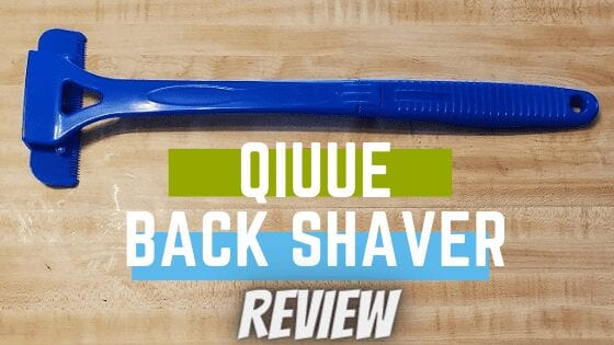 blue qiuue back shaver