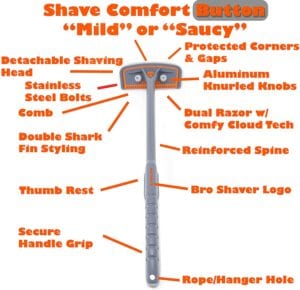 features of bro shaver