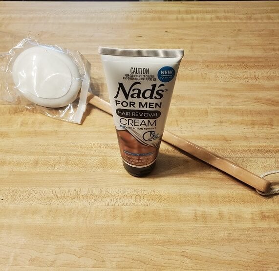 nads for men bottle with lotion applicator