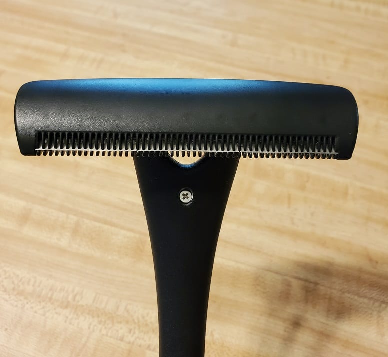 up close on sigma back shaver