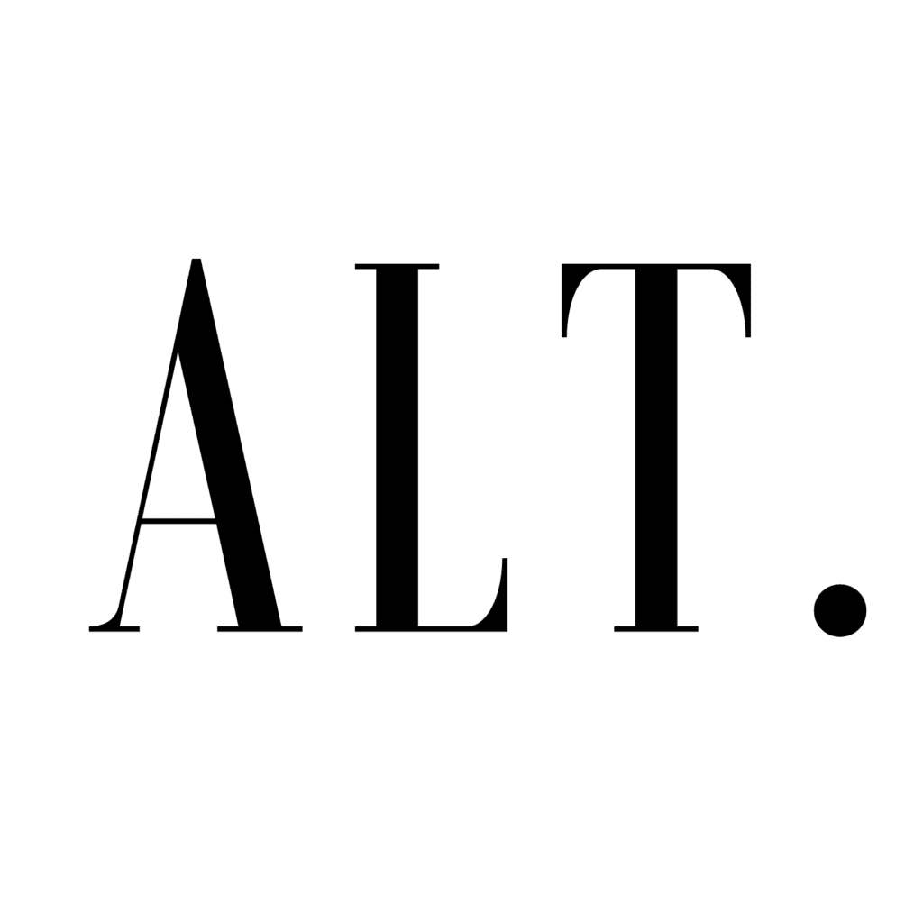 black alt. fragrances logo