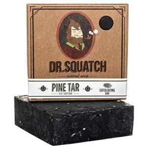 bar of pine tar soap
