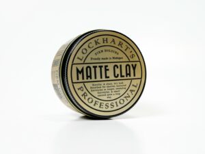 container of matte clay