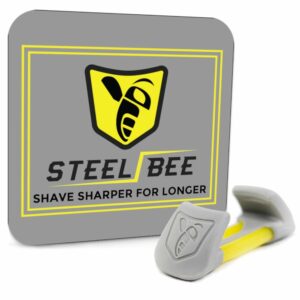 steelbee razor saver and logo