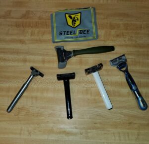 multiple razors with steelbee