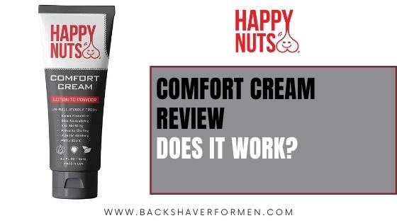 happy nuts comfort cream review