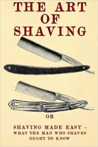 cover of book with two straight razors