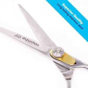 open scissors with screw