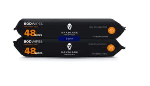 two packages of bodwipes