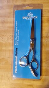 packaged equinox scissors