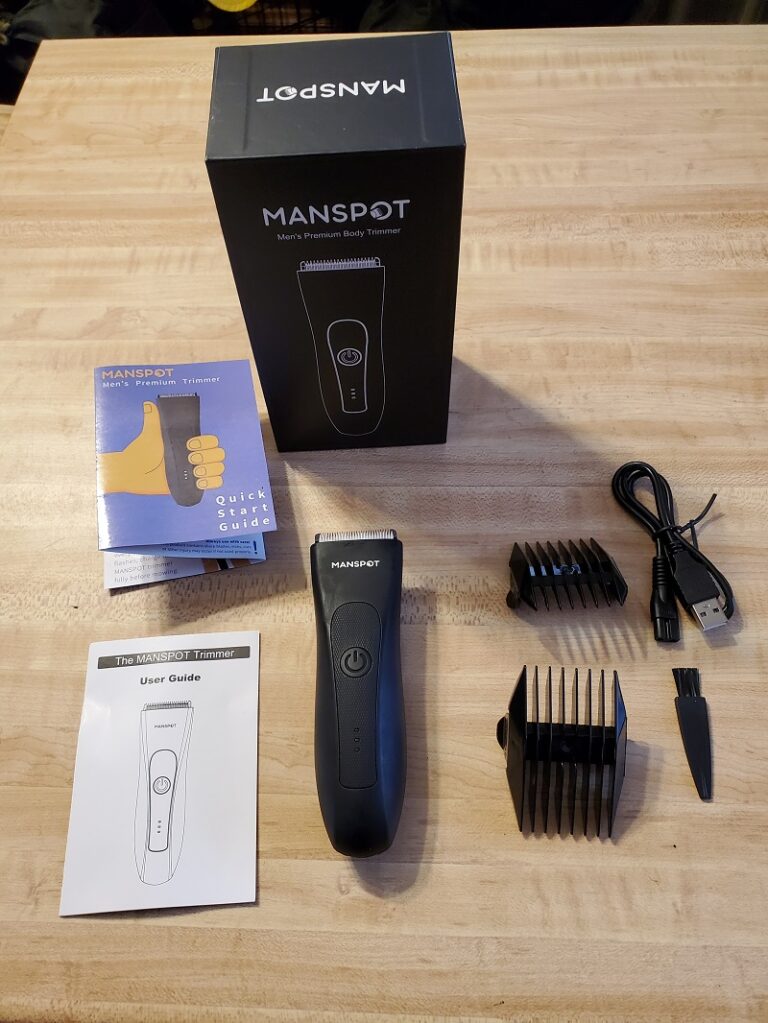 Manspot Groin Hair Trimmer Review Works Great & Powerful Back Shaver