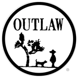 outlaw black and white logo