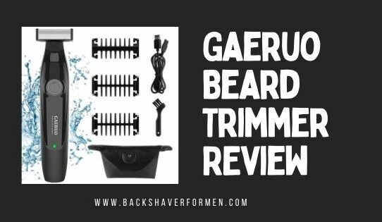 a beard trimmer