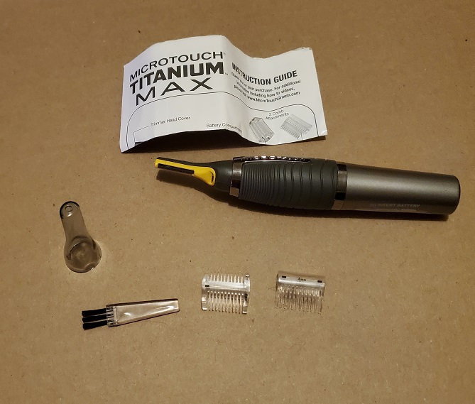 MicroTouch Titanium Max Lighted Personal Trimmer Review A Disappointing Experience 5 Shocking