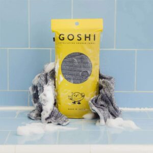 towel in shower