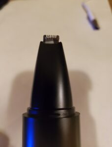 up close of mini trimmer attachment 