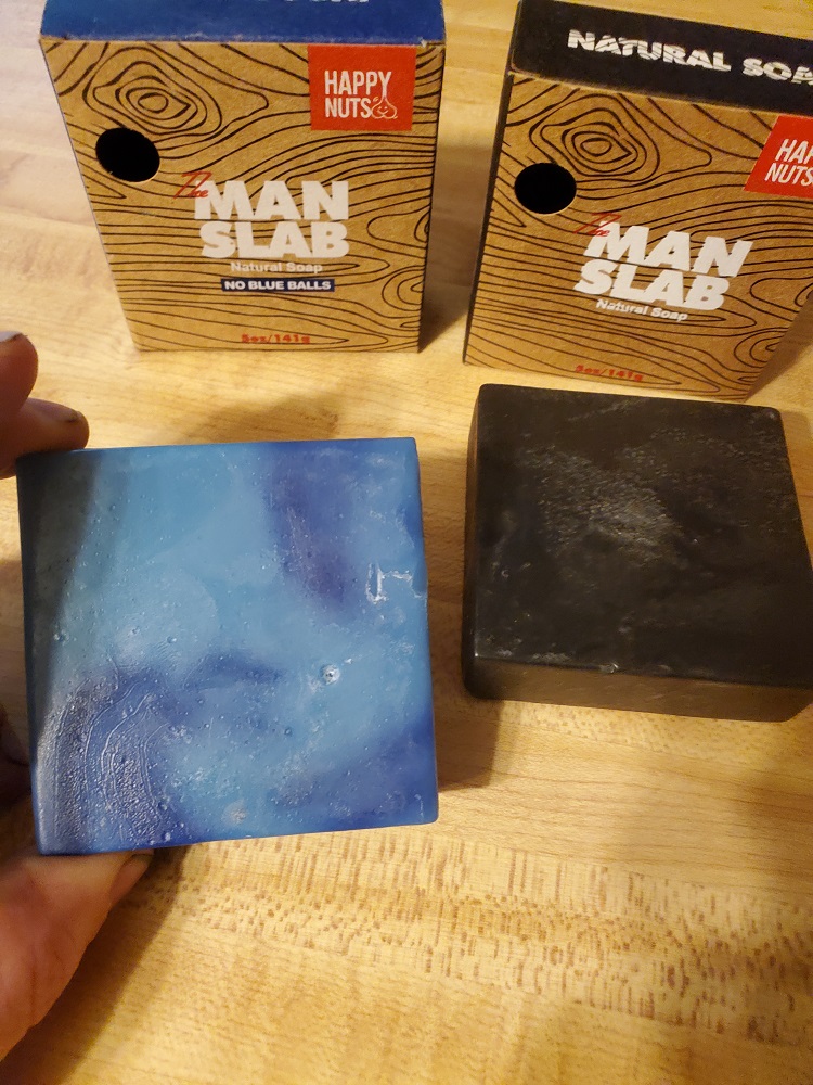 two bars of soap