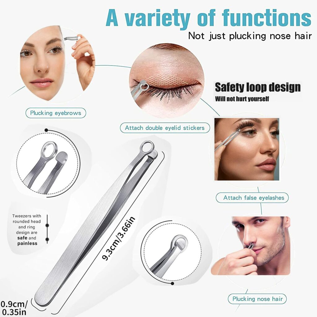 areas to use the tweezer