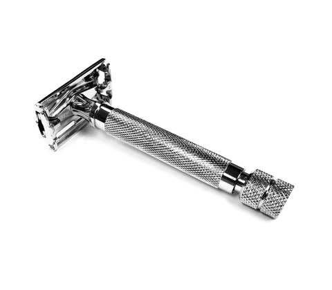 chrome safety razor