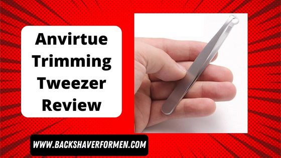 anvirtue universal nose hair trimming tweezer review
