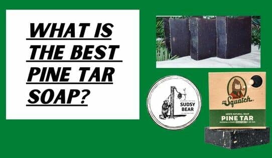 pine tar bars of soap
