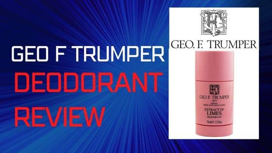 geo f trumper deodorant review