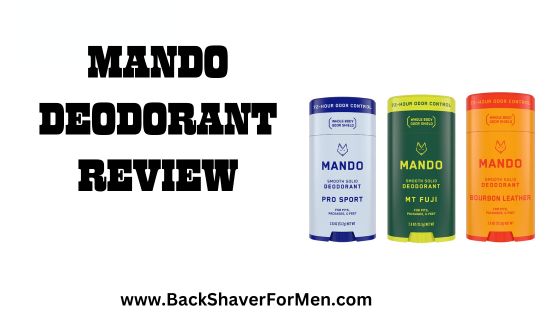 mando deodorant review