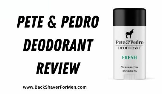 pete & pedro deodorant review