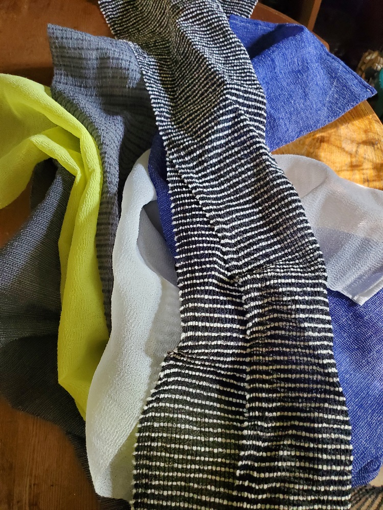 7 exfoliant washcloths