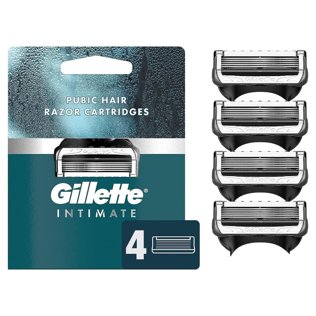 gillette intimate replacement razors 4 pack