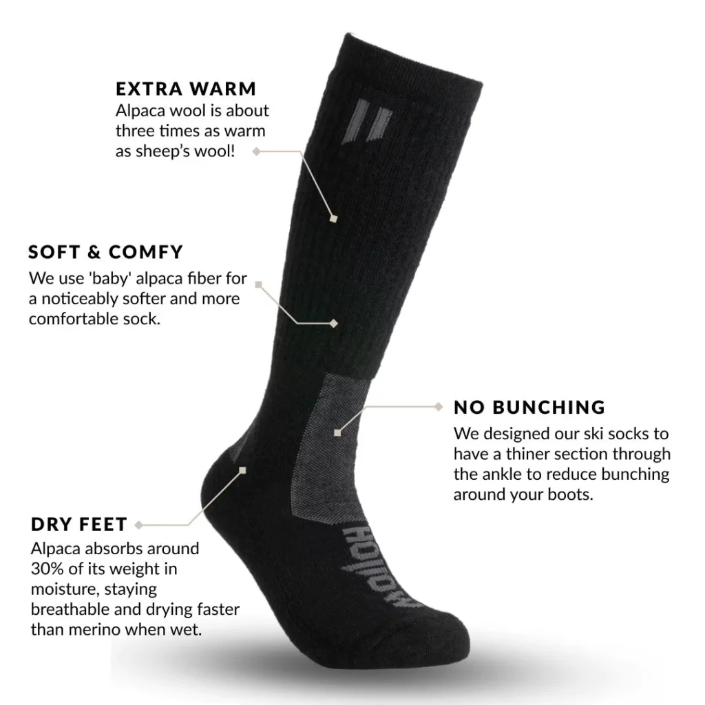 Alpaca-Ski-Socks-Benefits