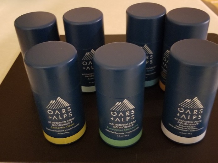 oars alps all 7 deodorants