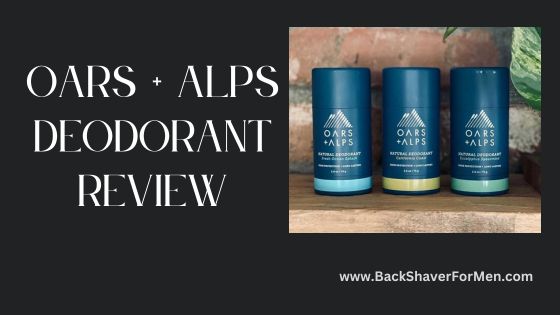 oars + alps deodorant review