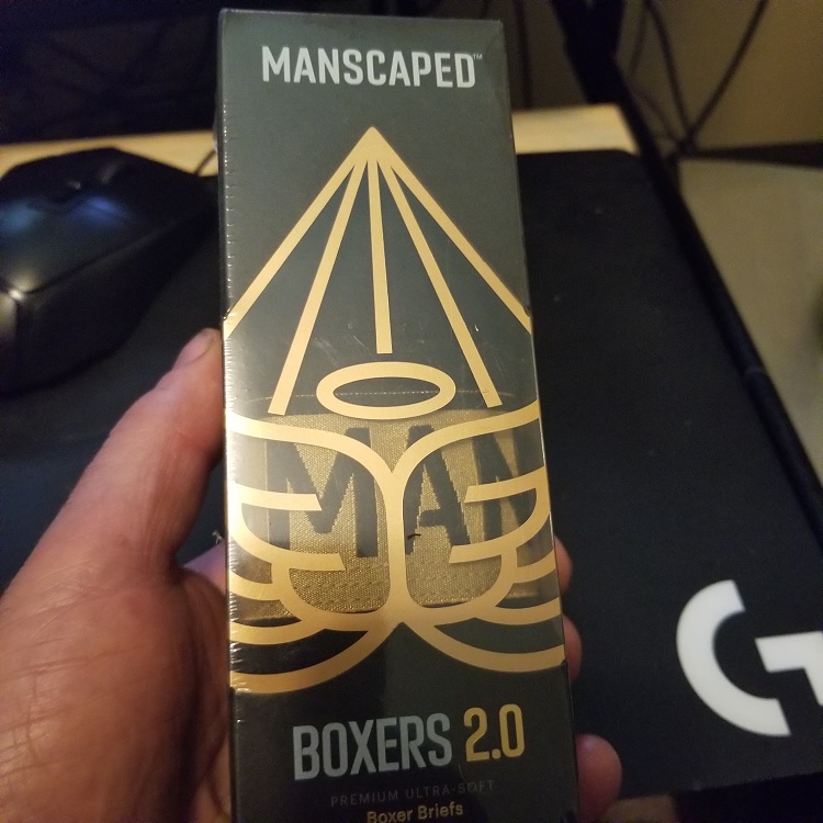 manscaped boxer 2.0 in box