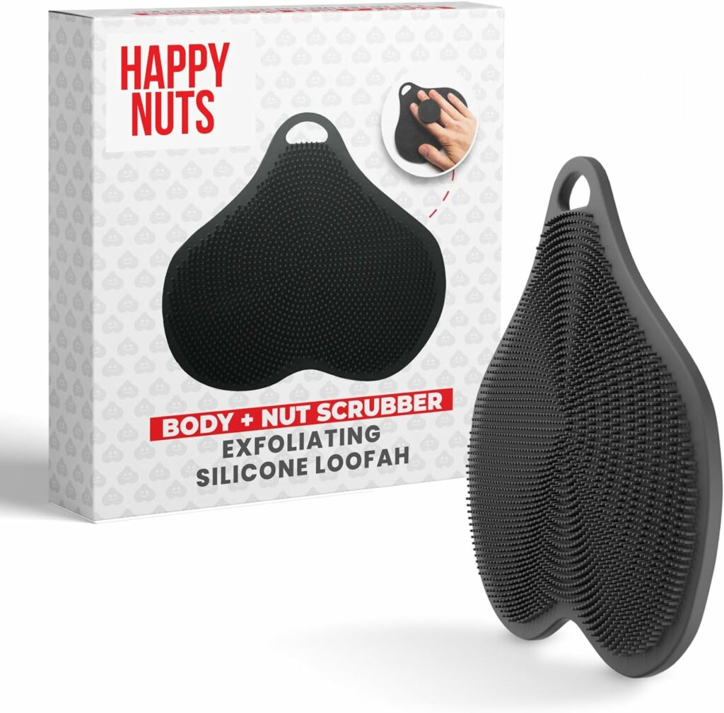 happy nuts body + nut scrubber