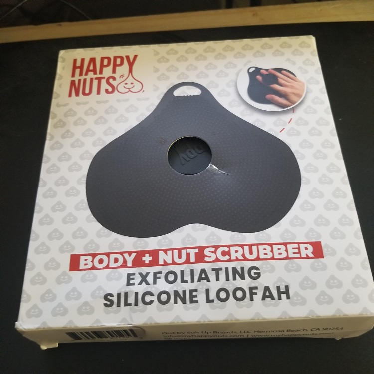 happy nuts body + nut scrubber box