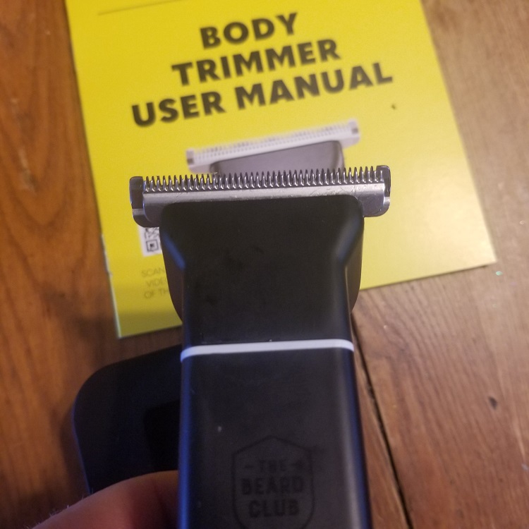 beard club trimmer up close